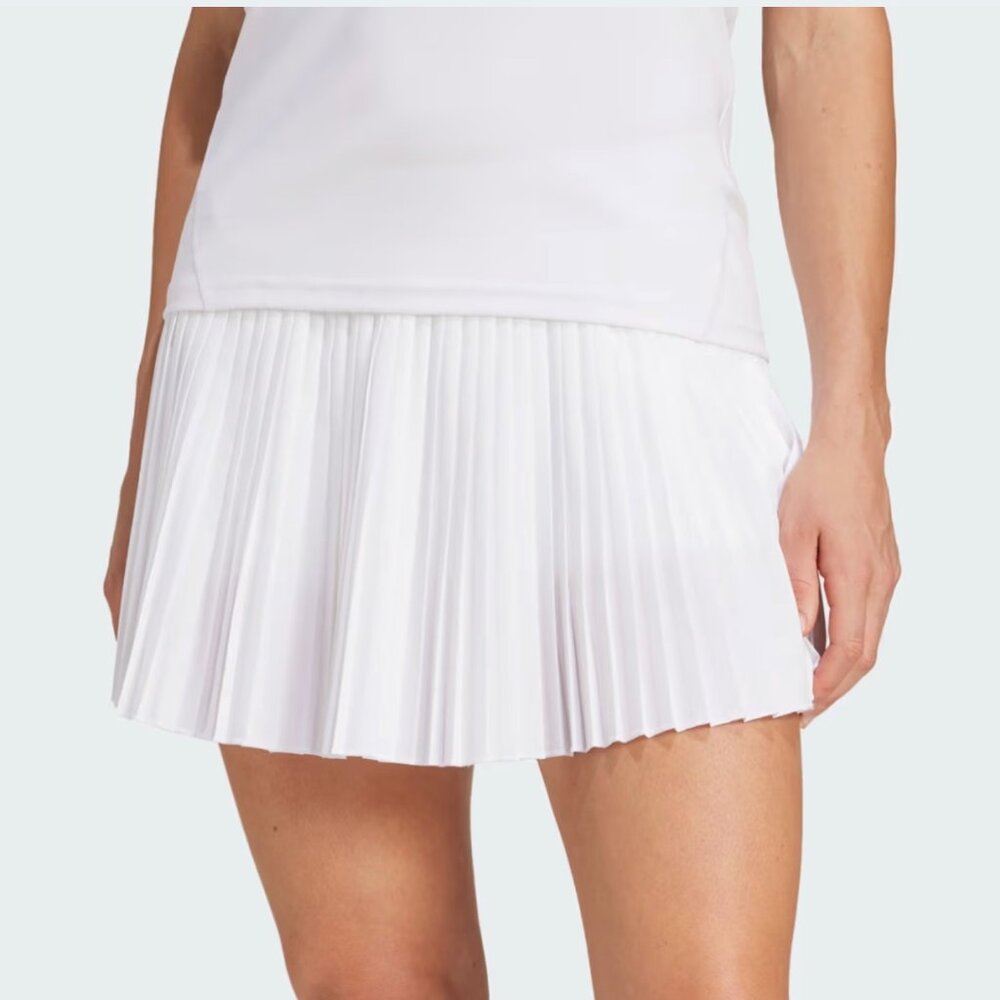 NWOT adidas Club Mid-Rise Tennis Skirt with CLIMACOOL MEDIUM